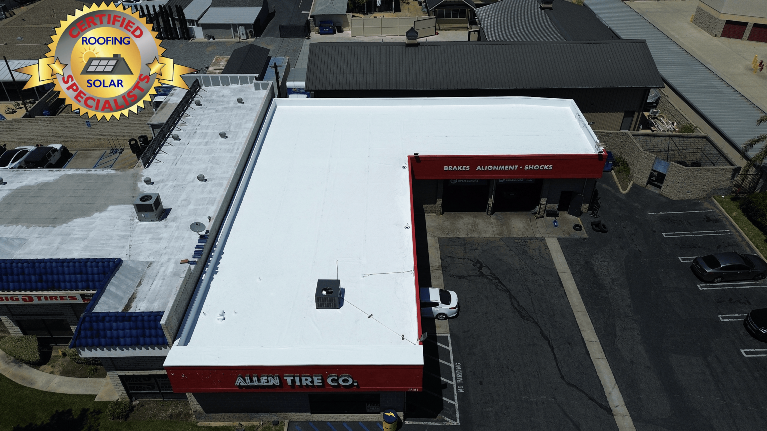 Commercial TPO roofing in Orange County CA