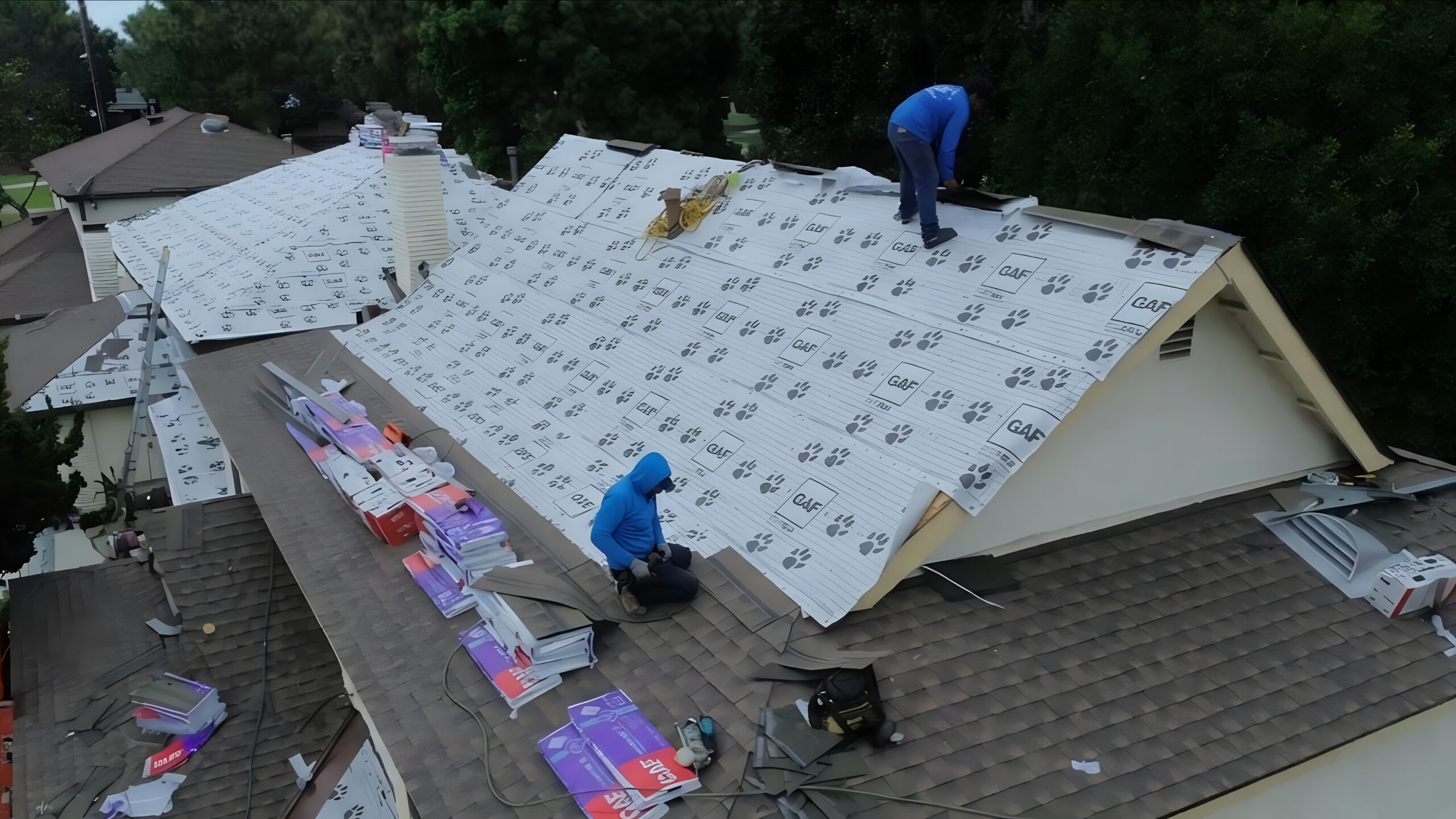 Owens Corning roofing contractor by Certified Roofing Specialists in Orange County California